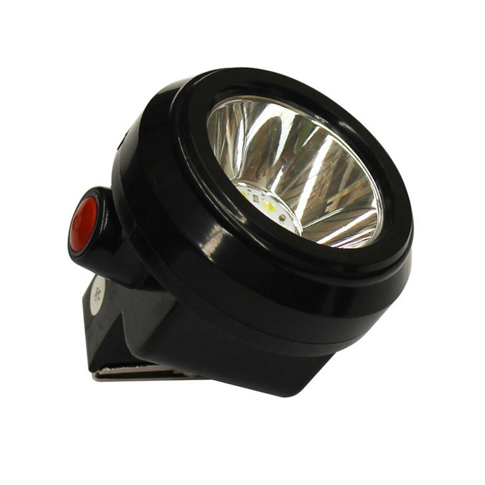 1w Miner Head Light Lamp 2200lm 1+6 Auxiliary Led Safety Cap Cordless Long Life