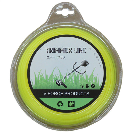 2.4mm 1lb Trimmer Line 86-90m Edge Cord Brush Cuter Mow Whipper Snipper Nylon H
