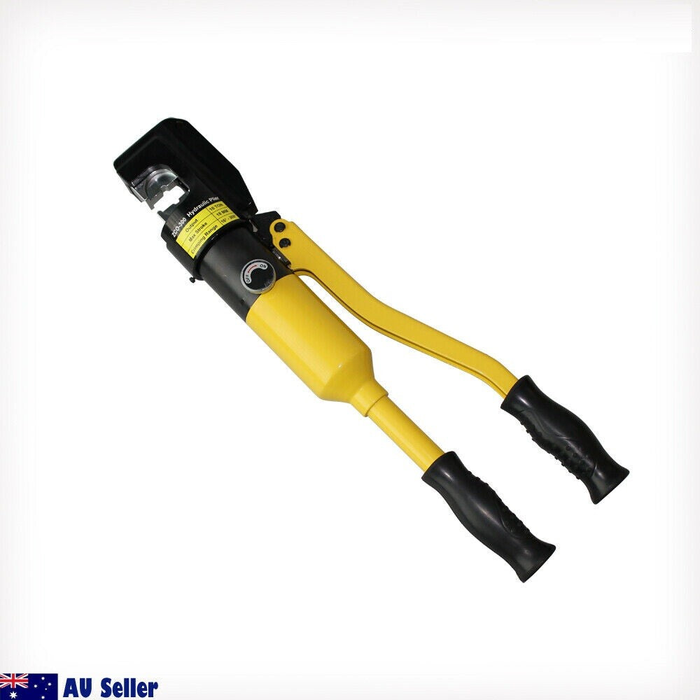 10 Ton 11 Die Quick Hydraulic Pipe Crimping 16-300mm Lug Garage Workshop Repair