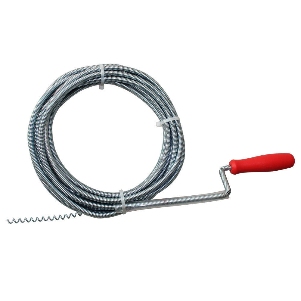 Drain Snake 6mm X 5m Plumbing Sewer Kitchen Cleaner Handle Pipe Line 94005006