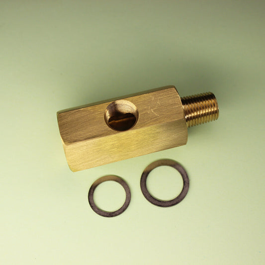 Oil Pressure Gauge Adapter 1/8″ Npt Female Malethread Pro Lite Brass