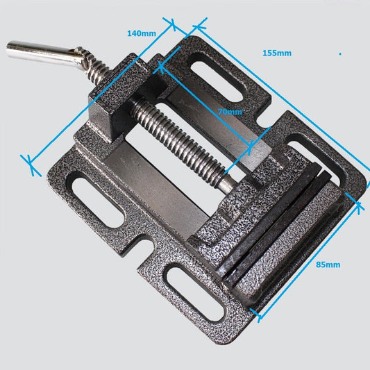 75mm Drill Press Vice Vise 3″ Cast Iron Table Bench Metalwork Precision