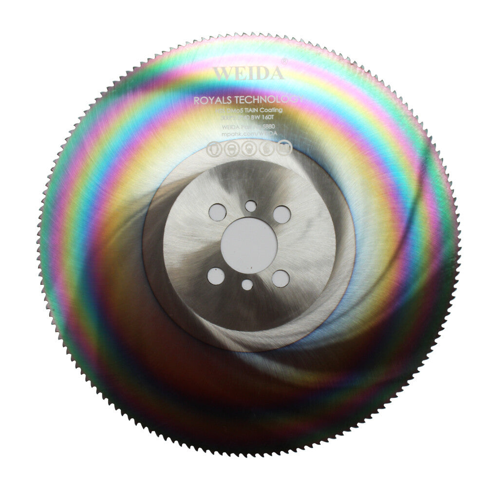 Hss Saw Blade 300mm 160t 2.5*40mm Circular Cutting 12″ Dm05 Tialn Bw Titanium