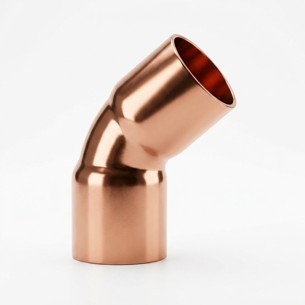 4* Copper Elbow 45° Sr 5/8″ Pipe Tube Connector Adapter Short Radius 45 Degree