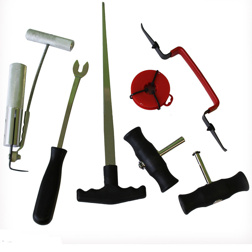 7pc Windscreen Removal Tool Windshield Removal  Wind Glass Remover Kit Garage Hd