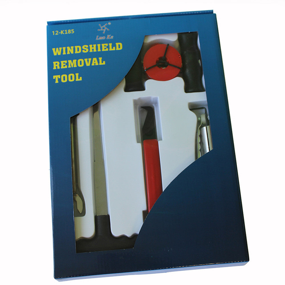 7pc Windscreen Removal Tool Windshield Removal  Wind Glass Remover Kit Garage Hd