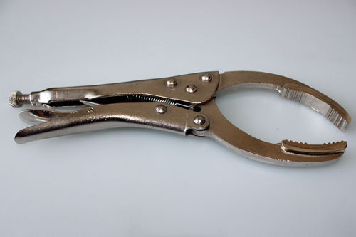 Oil Filter Wrench Remover Plier 40-100mm Grid 10″ Lock-up Forged Crv Car