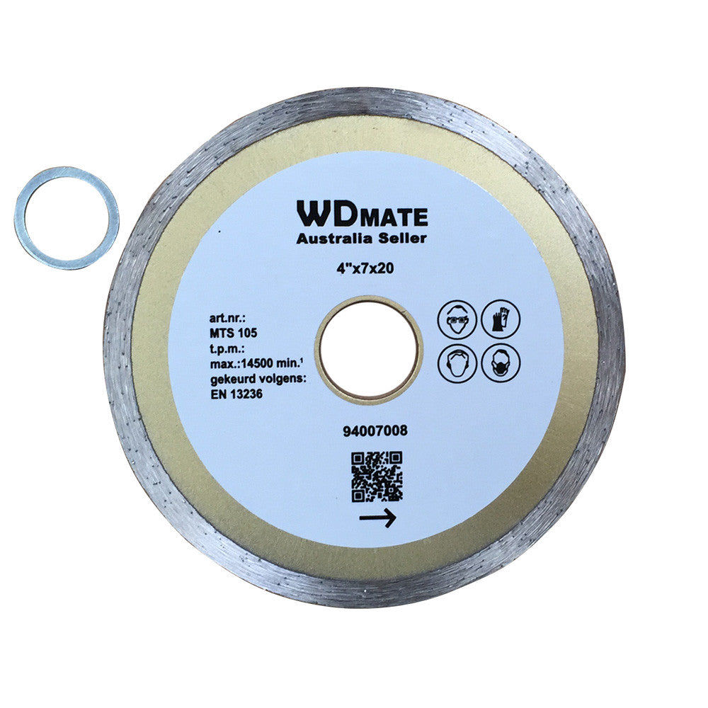 105mm Wet Diamond Saw Blade Segmented Cutting Disc Wheel 4″ Tile Brick 94007008