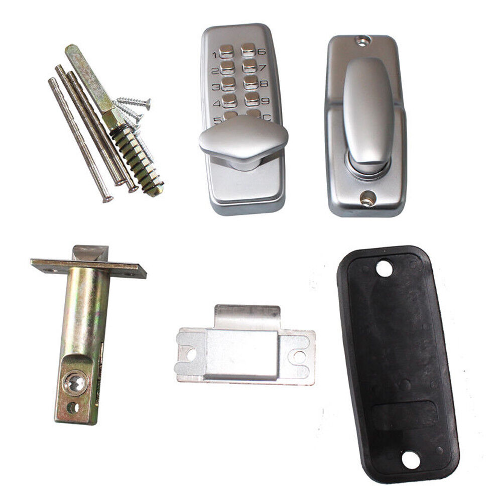 Digital Door Lock Keyless Entry Code Security Keypad Password Lr Hand Metal Home