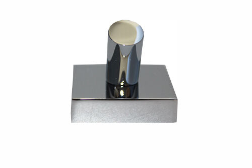 Robe Hook Hanger 14mm Towel Cloth Round Rack Rail Base 40x40mm Bathroom 17001023
