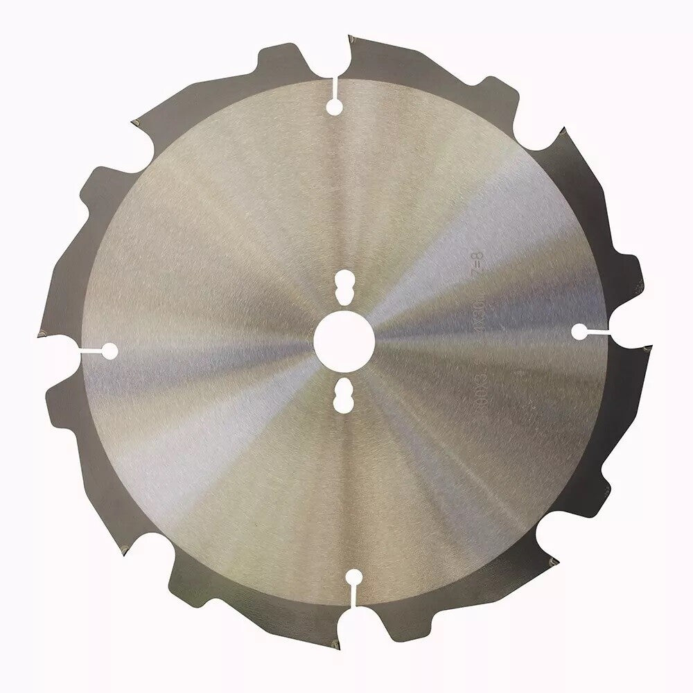 300mm Pcd Saw Blade 8t Fiber Cement 12″ Bore 30mm 3.2*2.4mm