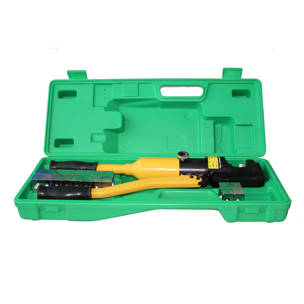 10 Ton 11die Quick Hydraulic Pipe Crimping 16-300mm Lug Crimping Manual Workshop