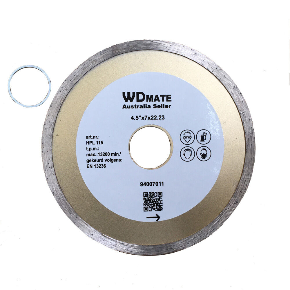 115mm Wet Saw Blade Diamond  Cutting Disc 4.5″ 20/22.2mm Tile Marble