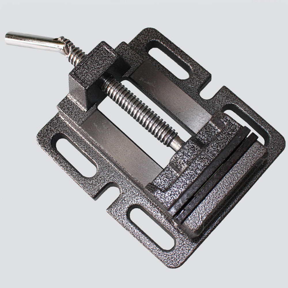 75mm Drill Press Vice Vise 3″ Cast Iron Table Bench Metalwork Precision