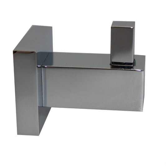Robe Towel Hook Single 50mm 20mm Square Solid 40mm Wall Bathroom Chrome 17001024