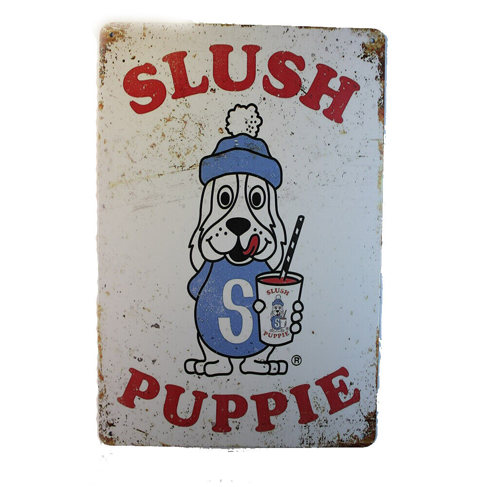 Tin Sign Siush Puppie Sprint Drink Bar Whisky Rustic Look