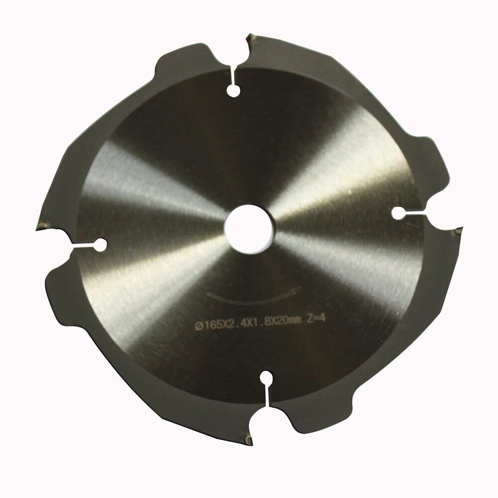 165mm Pcd Saw Blade 4t Fiber Cement 6-1/2″ Bore 20mm Cutting Disc