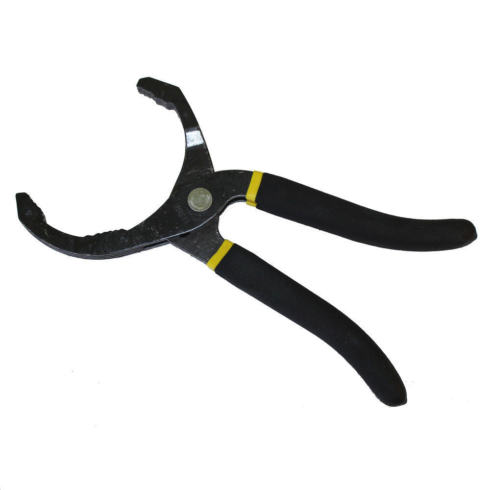 230mm 9″ Adjustable Oil Filter Plier Wrench Dia. 60-90mm Hand Removal Non Slip