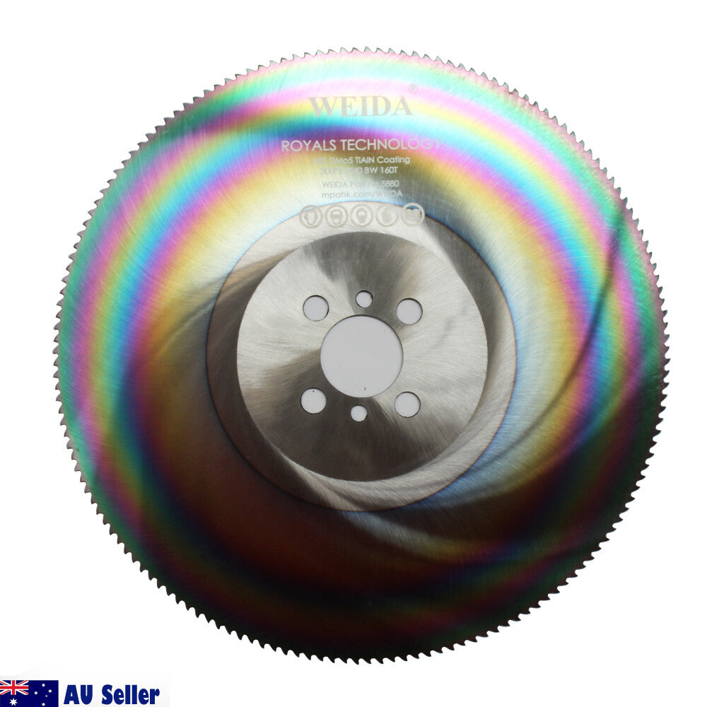 Hss Saw Blade 300mm 160t 2.5*40mm Circular Cutting 12″ Dm05 Tialn Bw Titanium