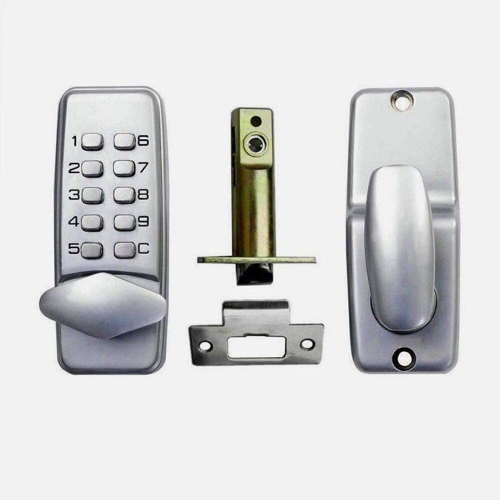 Digital Door Lock Keyless Entry Code Security Keypad Password Lr Hand Metal Home