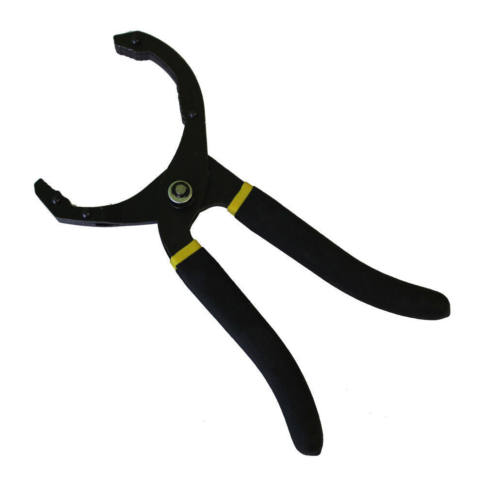 230mm 9″ Adjustable Oil Filter Plier Wrench Dia. 60-90mm Hand Removal Non Slip