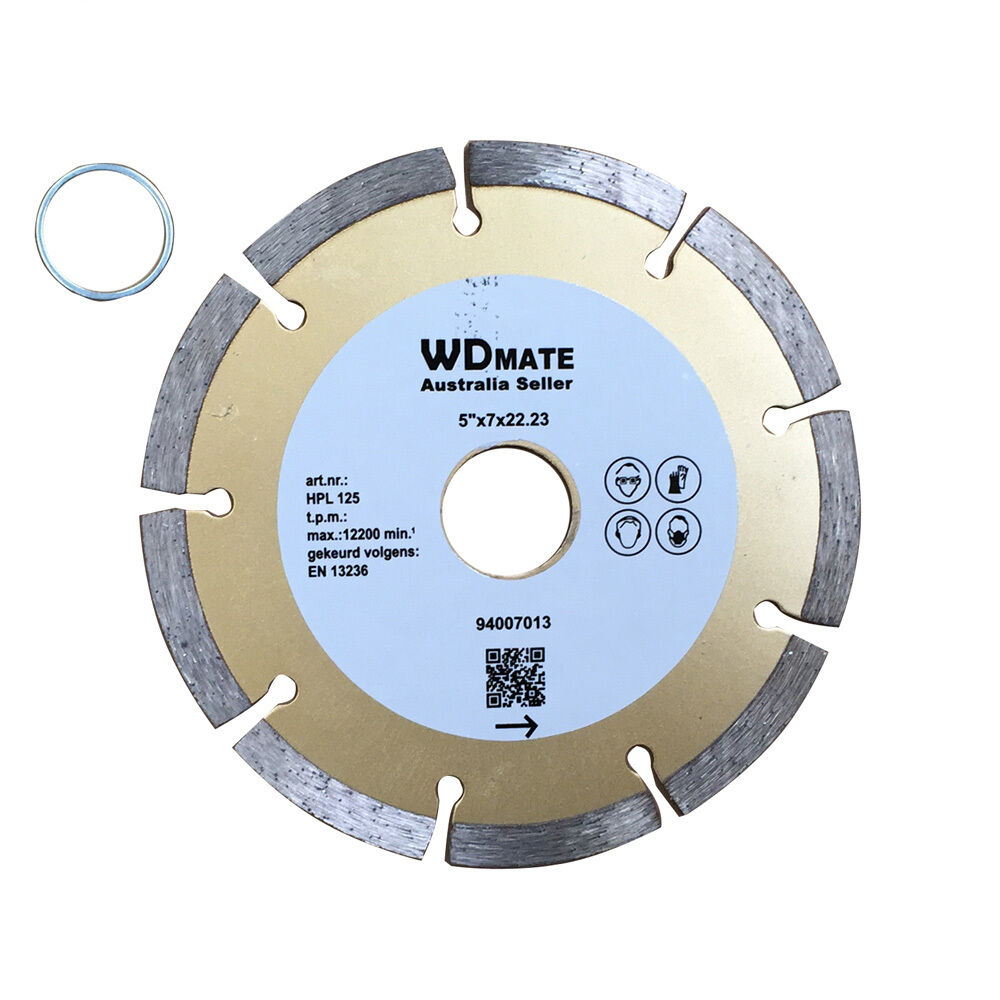 125mm Dry Segment Circular Diamond Saw Blade 5″ Cutting Disc 20/22mm Tile Marble