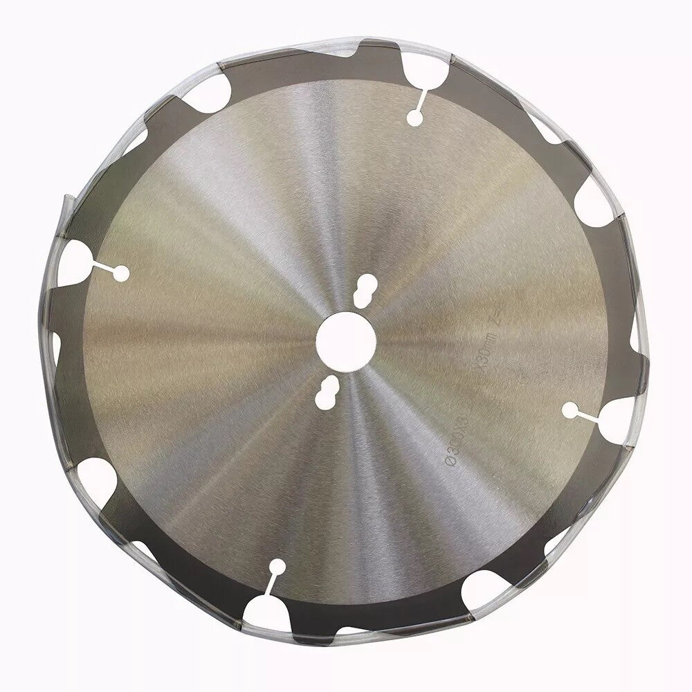 300mm Pcd Saw Blade 8t Fiber Cement 12″ Bore 30mm 3.2*2.4mm