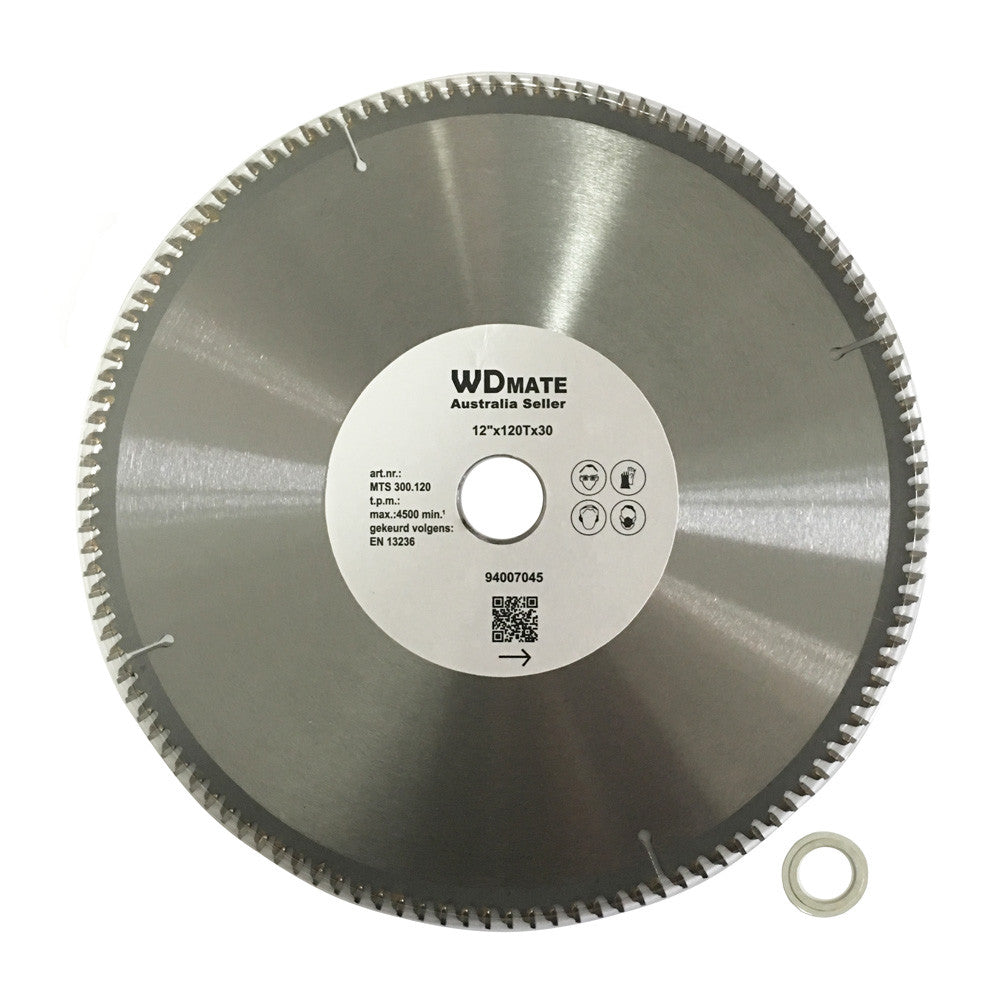 Aluminum Plastic Circular Saw Blade Cutting Disc 12″ 300mm 2.0 120t 30/25.4 Tcg