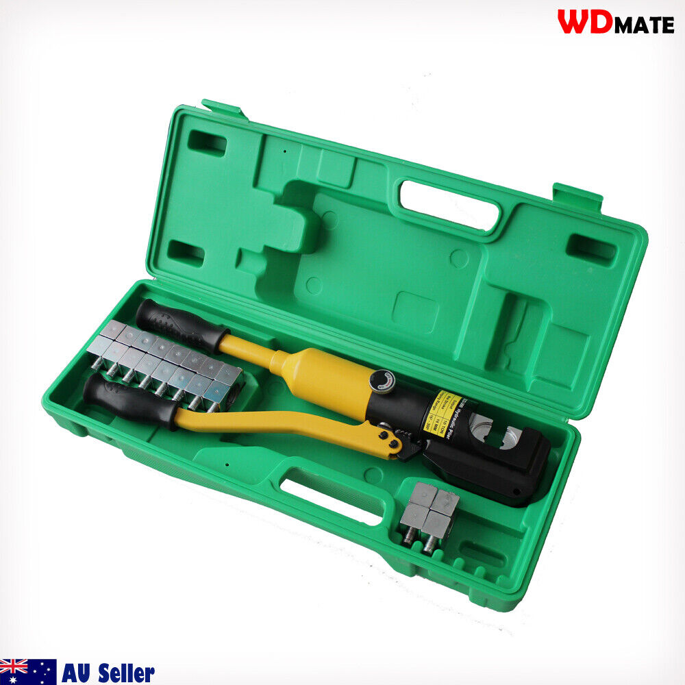 10 Ton 11die Quick Hydraulic Pipe Crimping 16-300mm Lug Crimping Manual Workshop