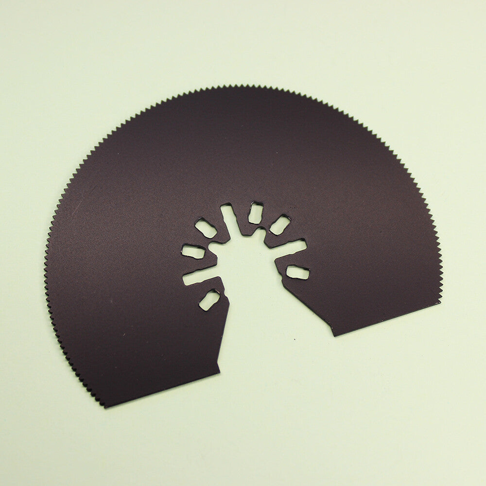 80mm Hss Semicircle Saw Oscillating Multitool Blades Black For Metal