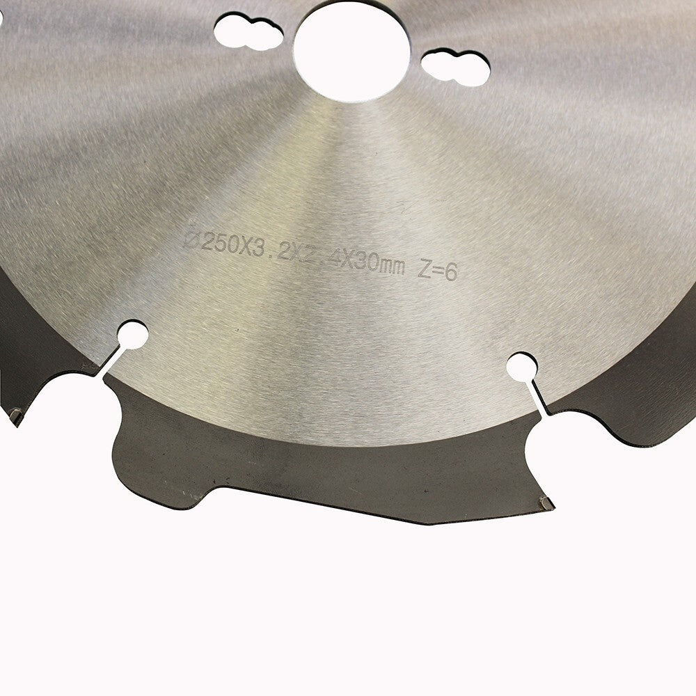 250mm Pcd Saw Blade 6t Fiber Cement 9-7/8″ Bore 30mm Cutting Disc 3.2*30