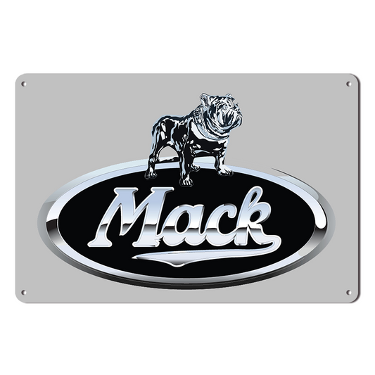 Mark Truck Tin Metal Sign Auto Rustic Look Vintage Man Cave Car