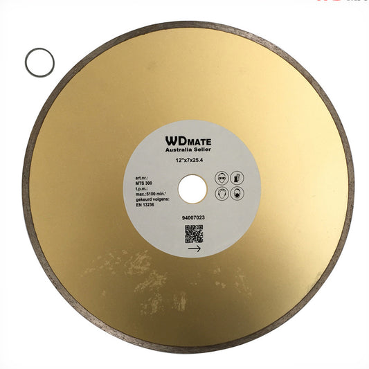 300mm Diamond Wet Cutting Segment Saw Blade 7*3mm Wheel12″ 25.4/22.23mm Granite