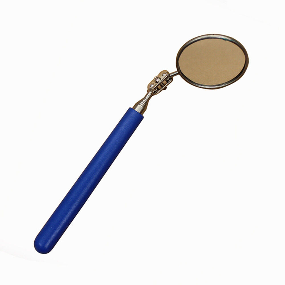 Telescopic Inspection Mirror 55mm Round Hand Ext Length 238-825mm Garage Ss Pro