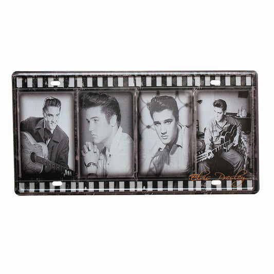 Tin Sign Elvis Presley Metal Tin Sign Vintage Retro Man Cave 150x300mm Metal