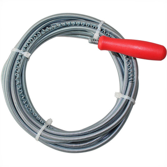 Drain Snake 6mm X 5m Plumbing Sewer Kitchen Cleaner Handle Pipe Line 94005006