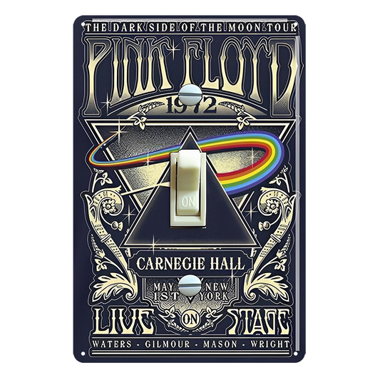Pink Floyd Carnegie Hall Live Stade Tin Metal Sign Rustic Vintage