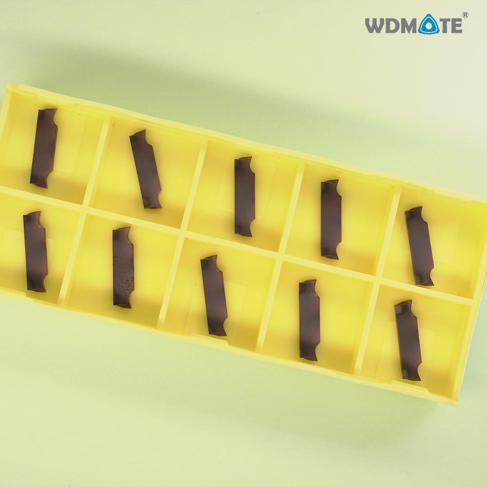 10pcs Mggn150r-8 Lf6018 CNC Carbide Tips Inserts Blade Cutter Lathe Bar Tool