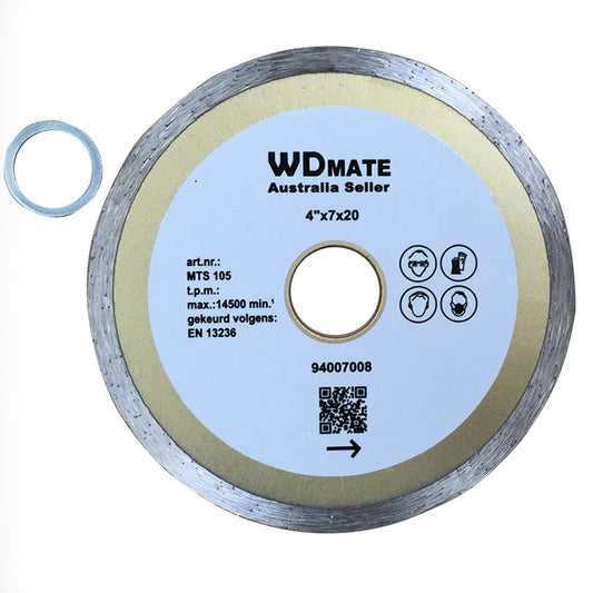 105mm Wet Diamond Saw Blade Segmented Cutting Disc Wheel 4″ Tile Brick 94007008