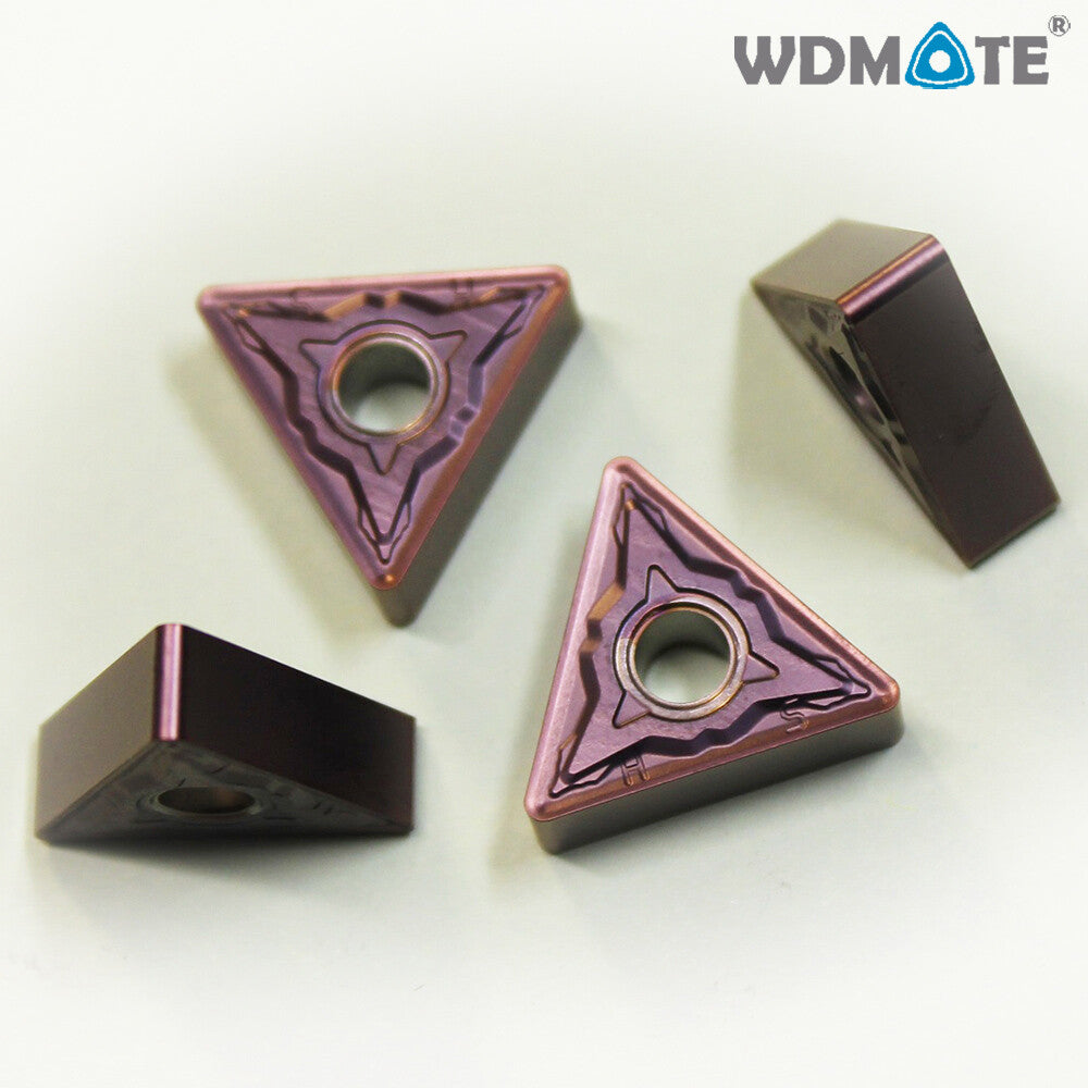 10pcs Tnmg160408-hs Lf6018 CNC Carbide Tip Inserts Blade Cutter Lathe Bar Tool