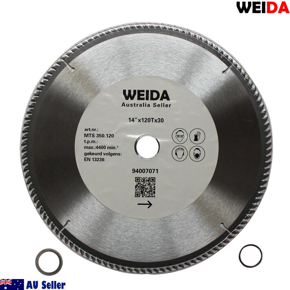 350mm 120t Wood Circular Saw Blade Cutting Disc 14″ Bore 30/25.4mm K3.5mm Timber