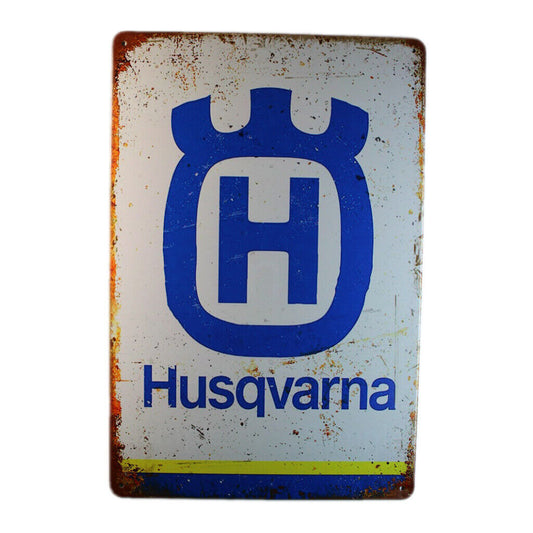 Tin Sign Husqvarnasprint Drink Bar Whisky Rustic Look