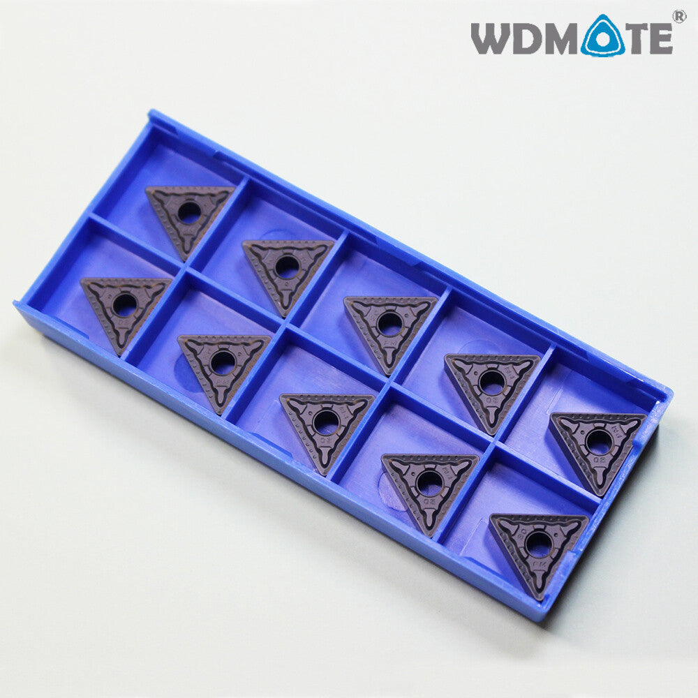 10pc CNC Carbide Tip Inserts Tnmg160408-pmxh7229 Blade Cutter Lathe Bar Turning