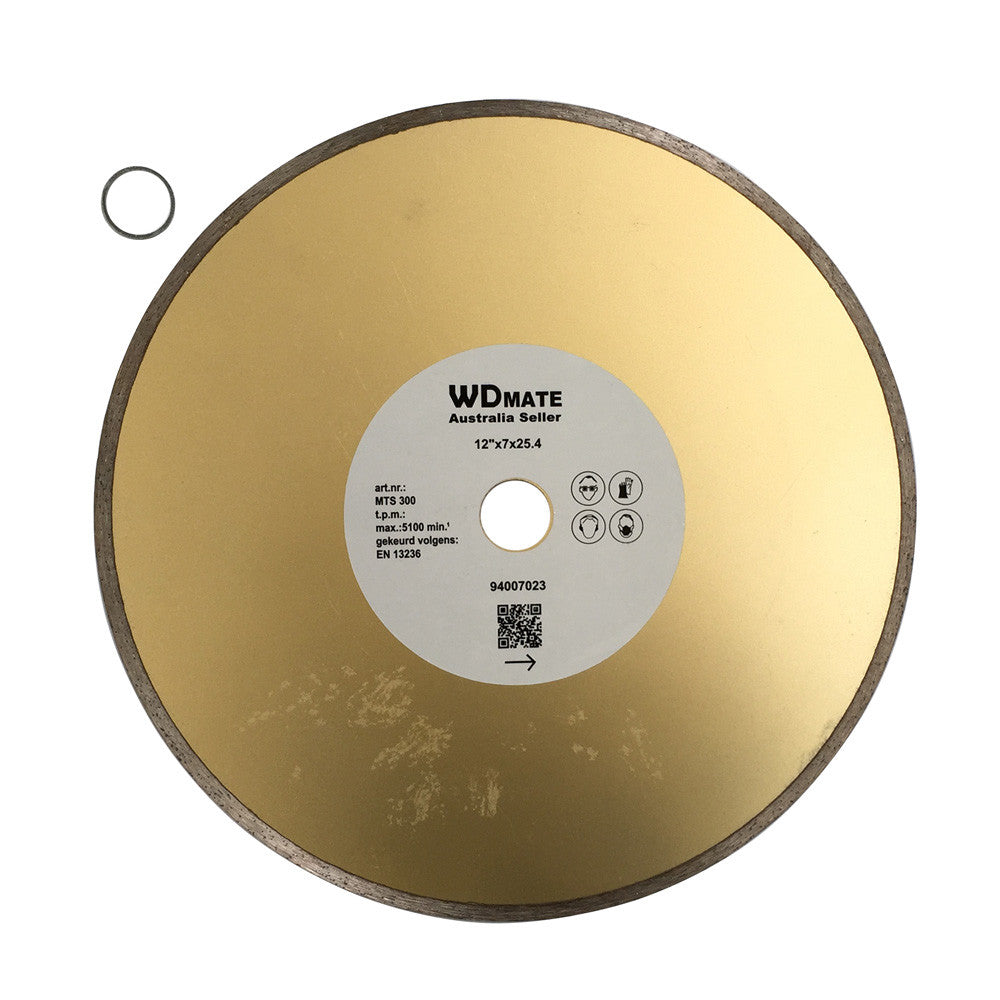 300mm Diamond Wet Cutting Segment Saw Blade 7*3mm Wheel12″ 25.4/22.23mm Granite