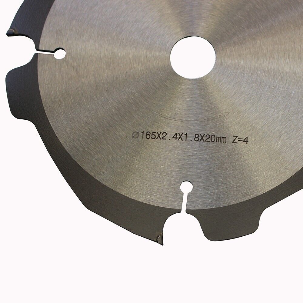 165mm Pcd Saw Blade 4t Fiber Cement 6-1/2″ Bore 20mm Cutting Disc