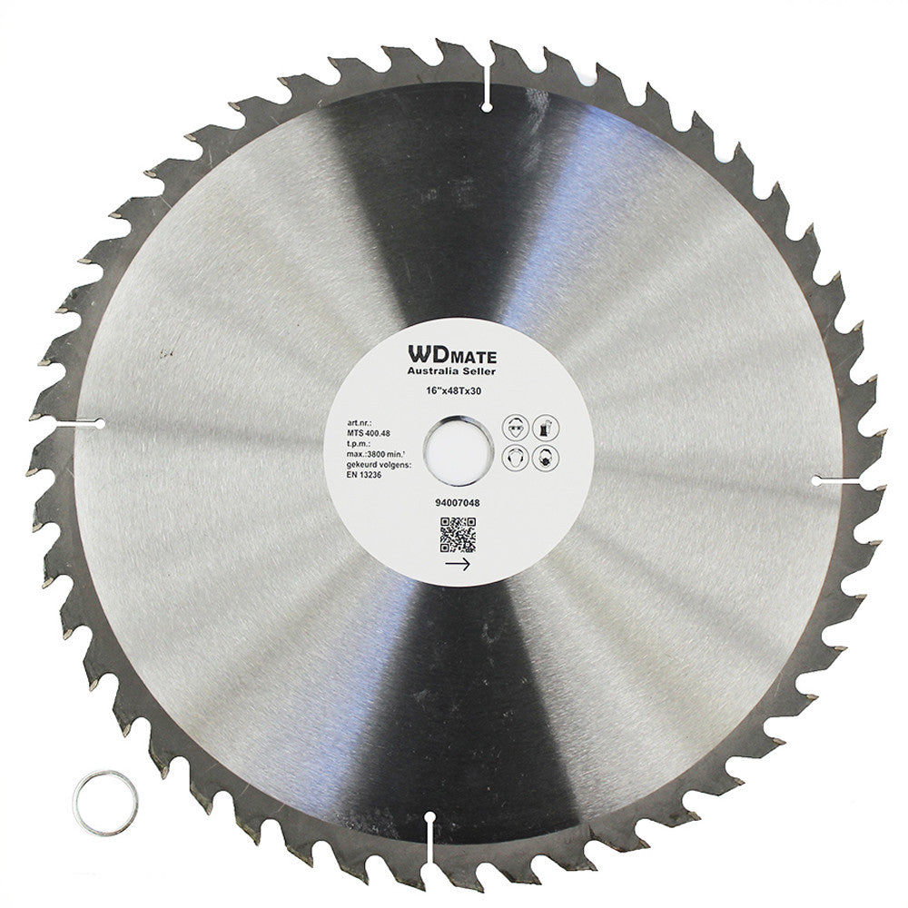 400mm 48t Wood Cutting Circular Saw Blade Atb 2.2*16″ Cross 30/25.4mmtimber Tct