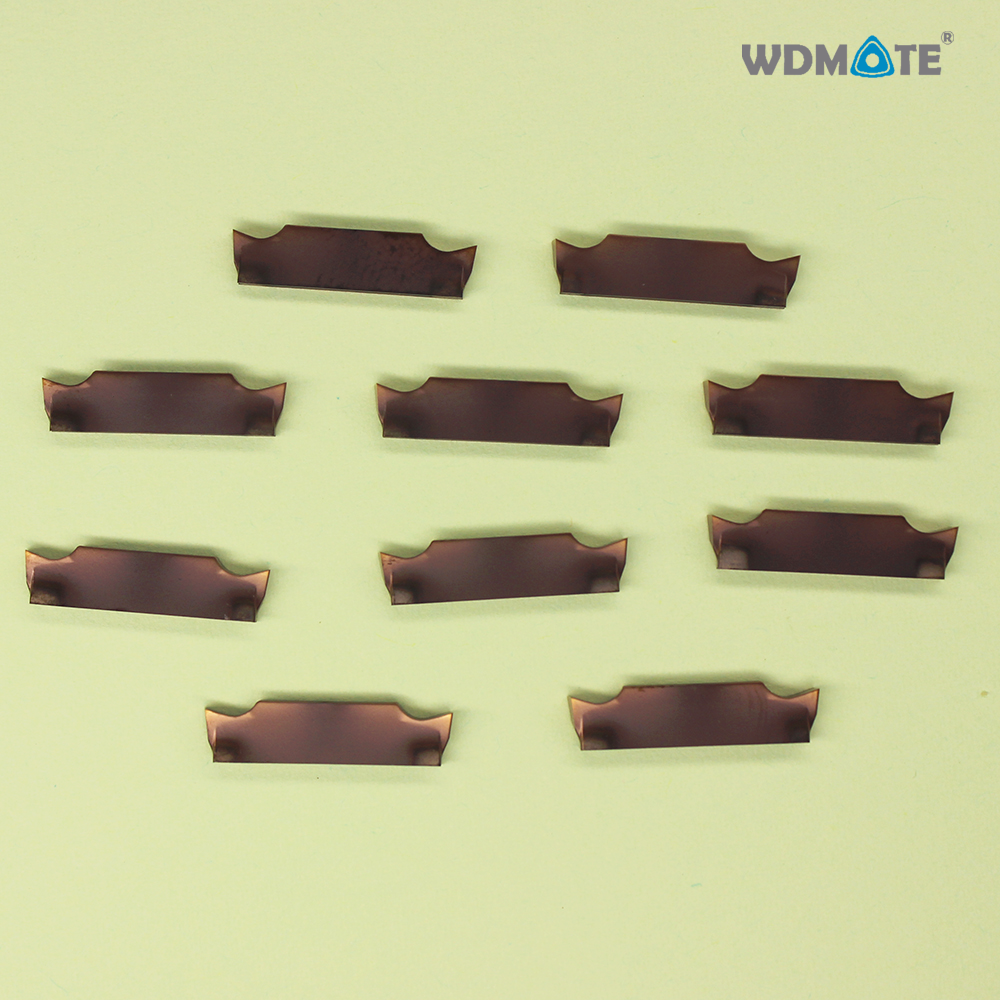 10pcs Mggn150r-8 Lf6018 CNC Carbide Tips Inserts Blade Cutter Lathe Bar Tool