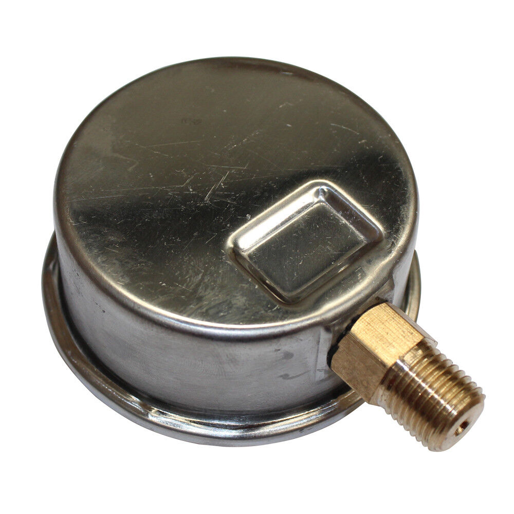 Liquid Oil Filled Pressure Gauge 280psi 20bar G1/4″ Dia 63mm 2.5” Meter Workshop