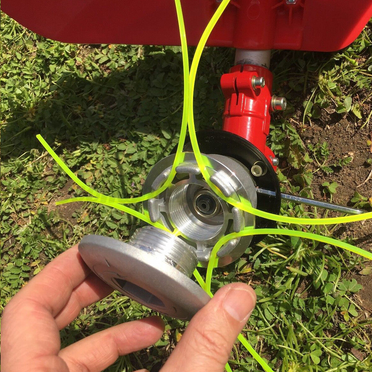 Trimmer Line Head Alloy Reel Kit For Gasoline Brush Cutter