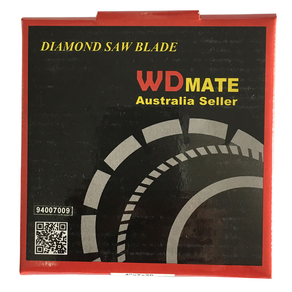 105mm Dry Wet Diamond Cutting Disc Wheel 4″ Saw Blade 20/16mm Turbo Hd 94007009